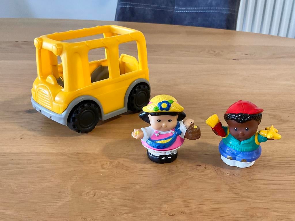 Little People : Mamma  brengt kindje naar school, Kinderen en Baby's, Ophalen, Gebruikt, Speelset