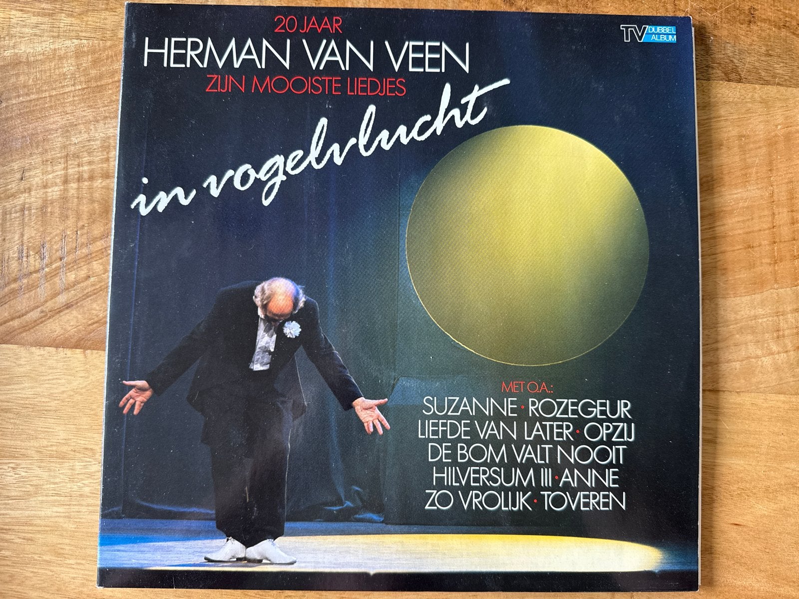 Herman van Veen - In Vogelvlucht (20 Jaar Zijn Mooiste Liedj, Gebruikt, Pop, Ophalen of Verzenden, 12 inch