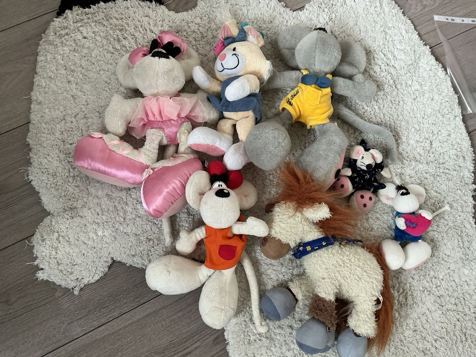 Diverse diddl knuffels, Ophalen of Verzenden, Zo goed als nieuw, Knuffel