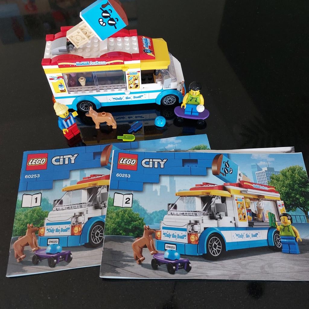 Lego city ijs wagen 60253 ice cream, City, Lego, Ophalen of Verzenden, Zo goed als nieuw