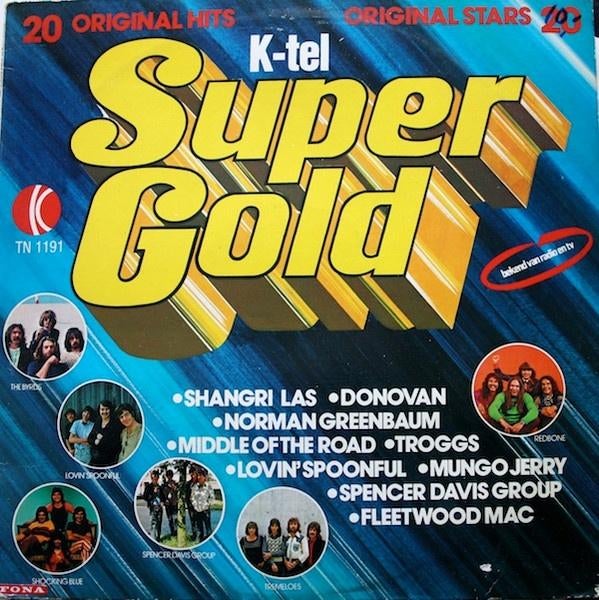 LP - K-tel - Super Gold (1976), Cd's en Dvd's, Vinyl | Verzamelalbums, Gebruikt, Ophalen of Verzenden, 1970 - 1979, Pop