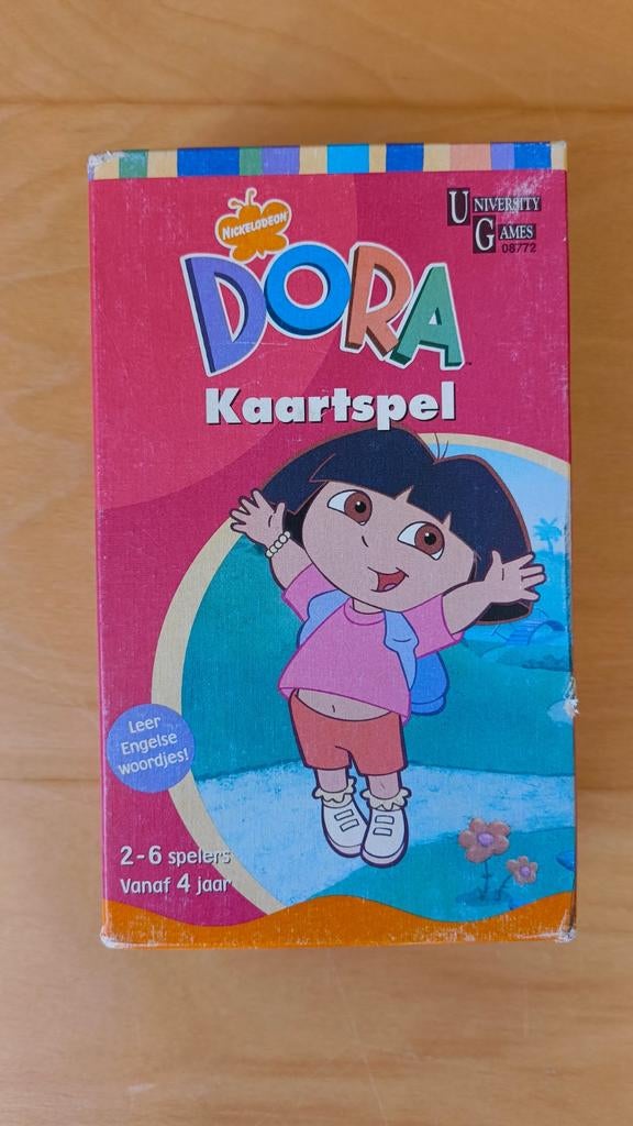 Dora Kaartspel Engels, Ophalen, Gebruikt