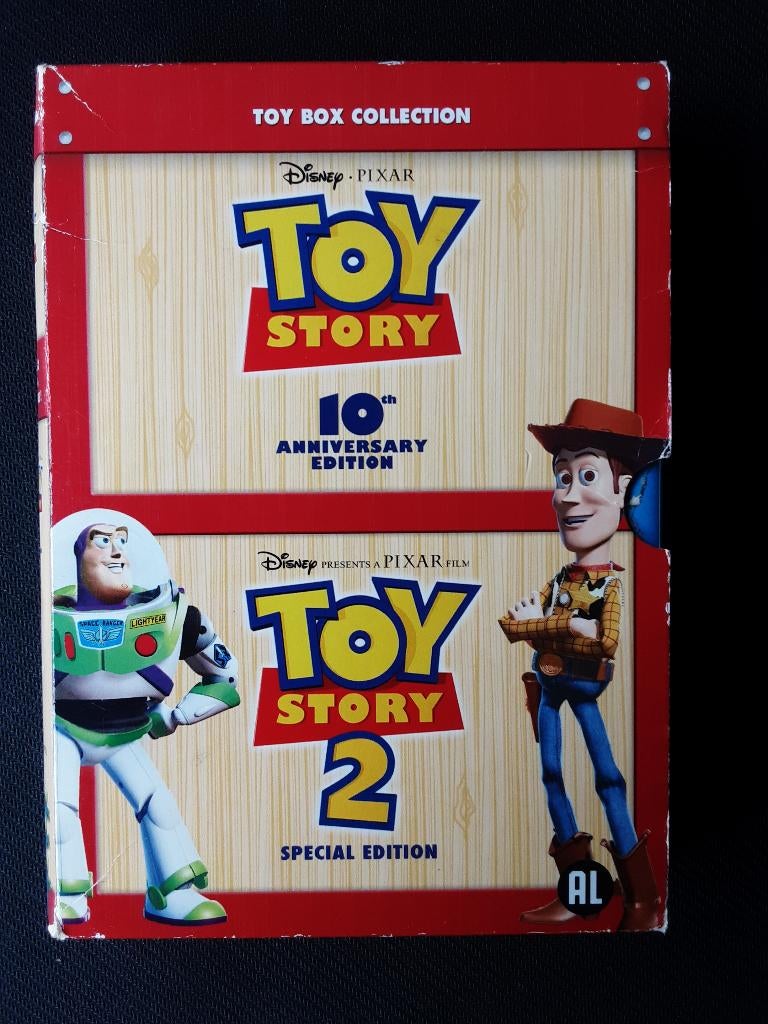 Toy Story 1 en 2 (dvd), Gebruikt, Tekenfilm, Ophalen of Verzenden, Alle leeftijden