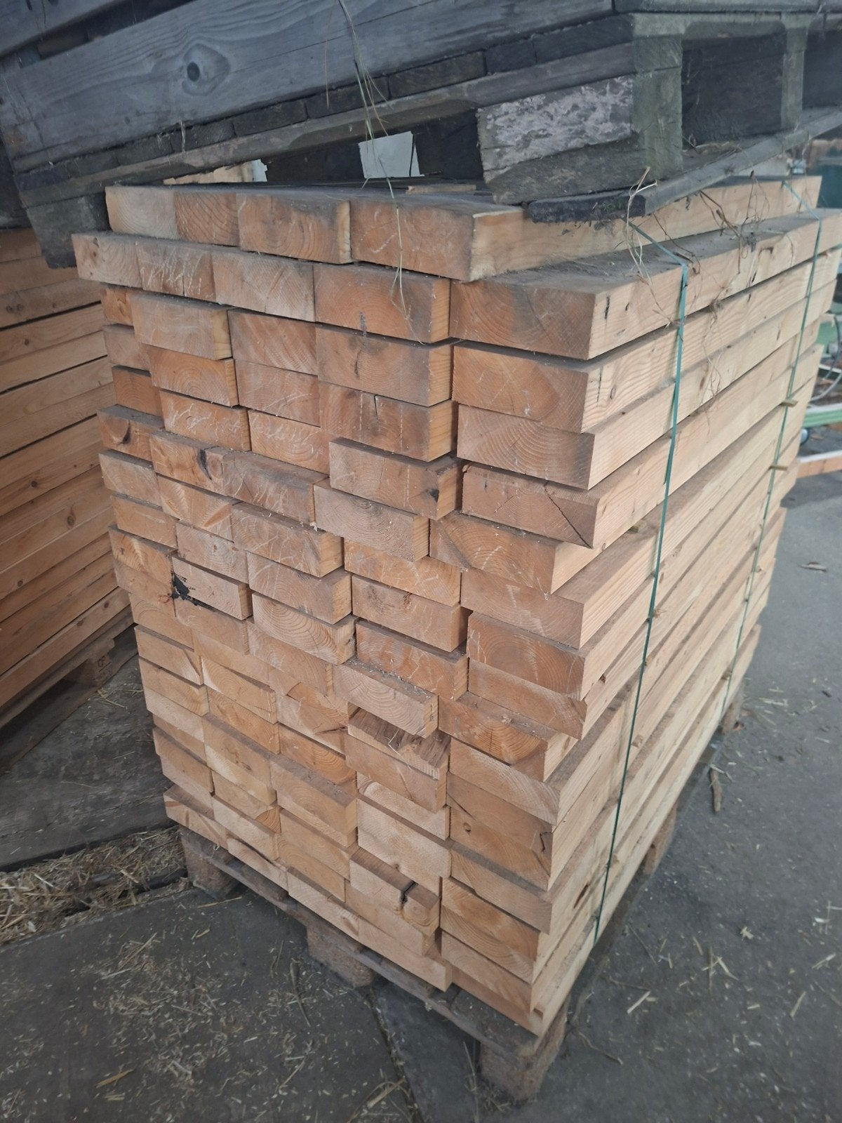 190 korte nieuwe  geschaafde vuren balken 63x175mm, 1.2m, Ophalen of Verzenden