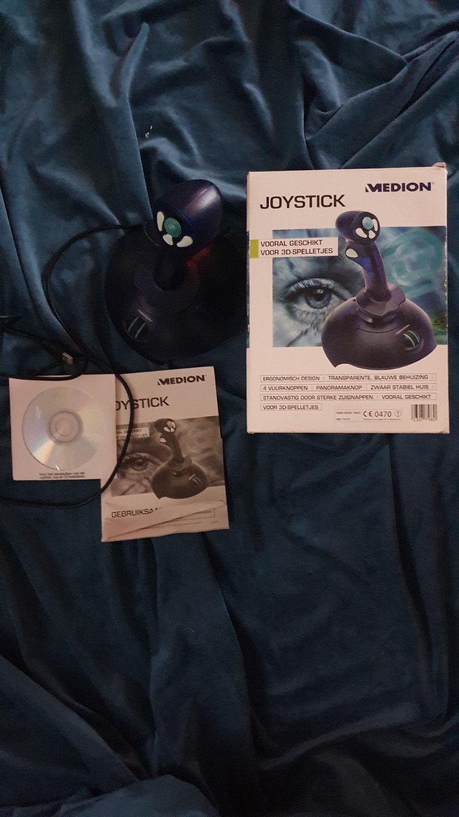Medion Erazer (model MD 7413 pc-flightstick/joystick,, Spelcomputers en Games, 1 speler, Ophalen of Verzenden, Vanaf 3 jaar