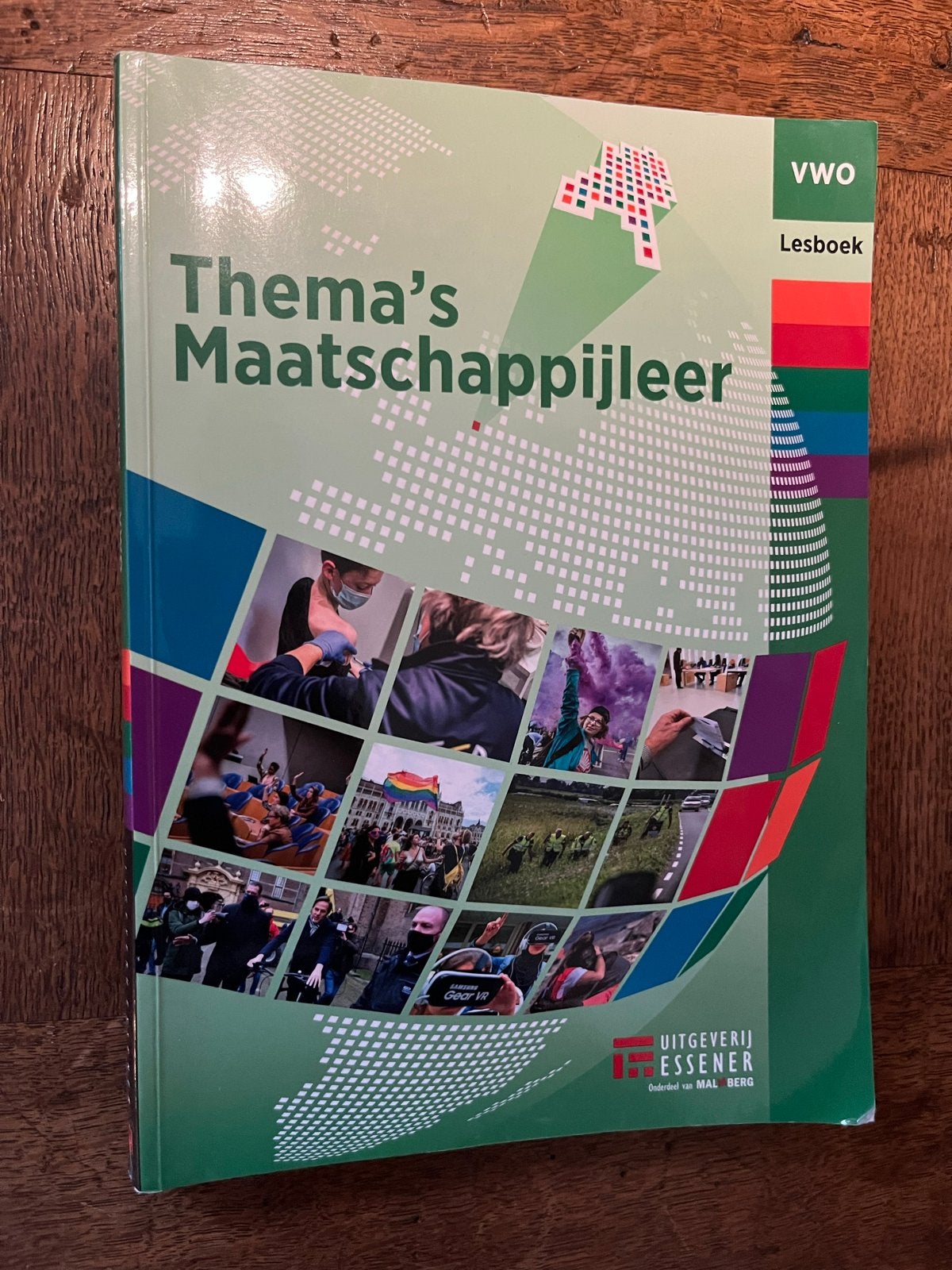 Thema's Maatschappijleer VWO Lesboek, Boeken, Ophalen of Verzenden, Zo goed als nieuw, VWO, Maatschappijleer