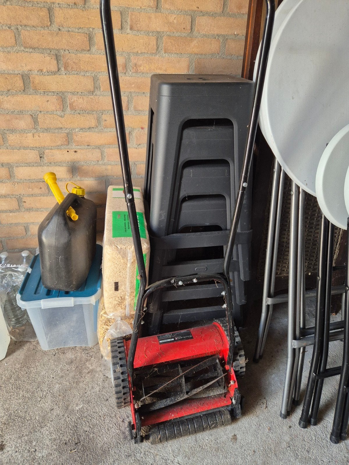 Handgrasmaaier - Perfect voor kleine tuinen, Ophalen, Gebruikt, Handgrasmaaier, 30 t/m 39 cm