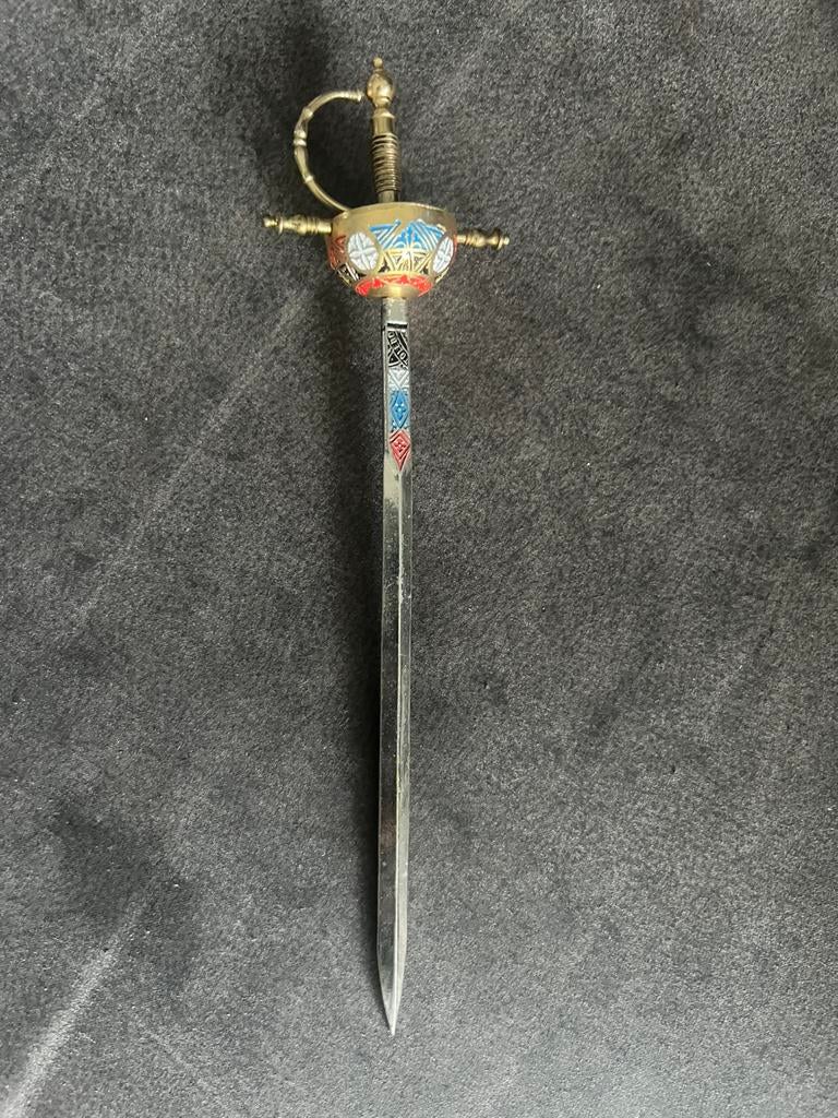 Vintage Briefopener Zwaard / Sabel., Ophalen of Verzenden