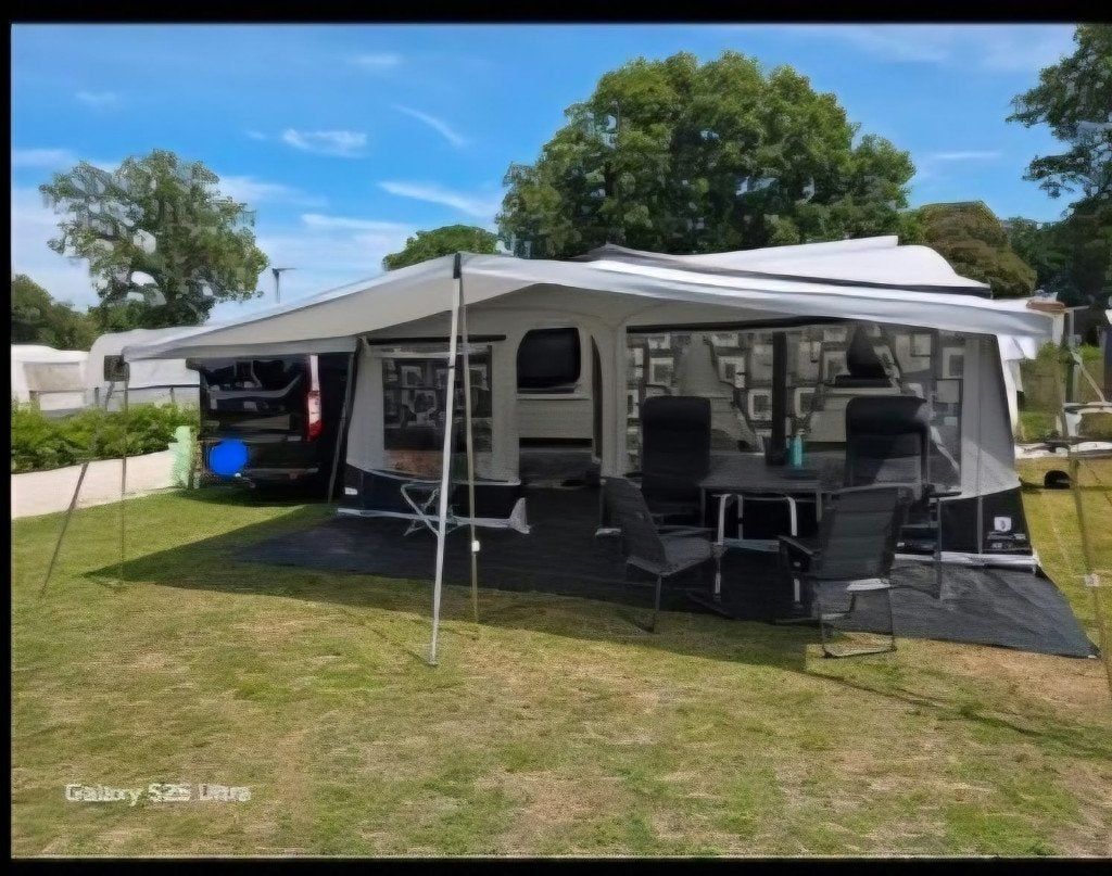 Walker Pioneer 240 all season voortent en luifel in een, Ophalen, Zo goed als nieuw, Walker Campingstyle