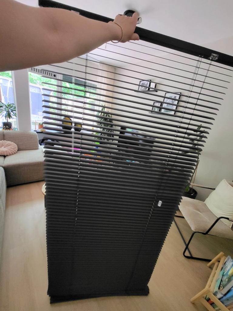 Karwei aluminium jaloeziën zwart, Ophalen, Zwart