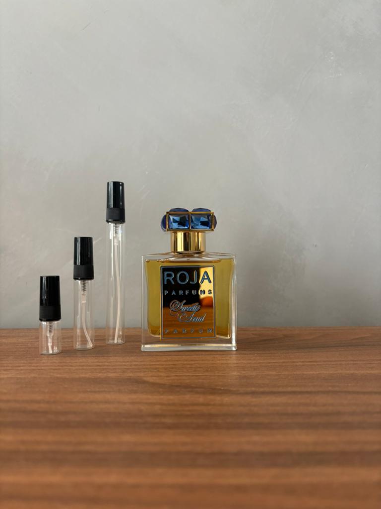 Roja Sweetie Aoud Niche parfum sample tester decant, Sieraden, Tassen en Uiterlijk, Uiterlijk | Parfum, Ophalen of Verzenden, Nieuw