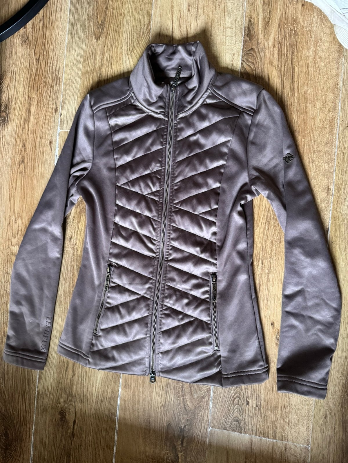 LeMieux Dynamique Jacket Walnut – maat XXS / EU 32, Dressuur, Sneldrogend, Ophalen of Verzenden, Zo goed als nieuw