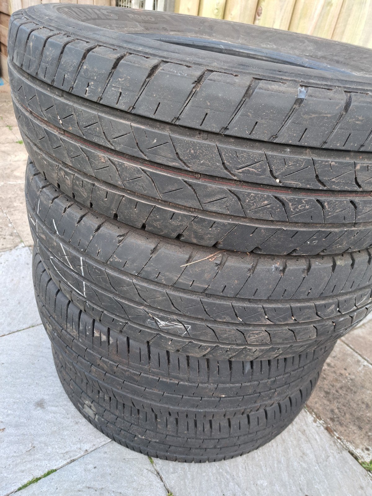 Set van 4 zomerbanden volkswagen crafter, Ophalen of Verzenden