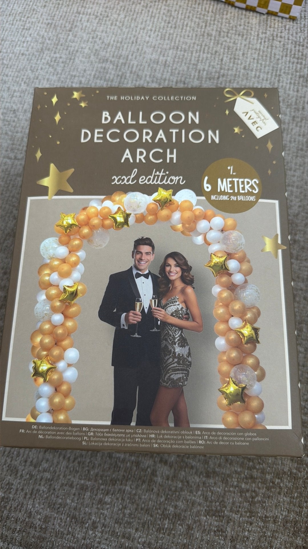 Ballondecoratie Boog XXL - 6 meter met 248 ballonnen, Hobby en Vrije tijd, Ophalen of Verzenden, Nieuw, Feestartikel, Verjaardag