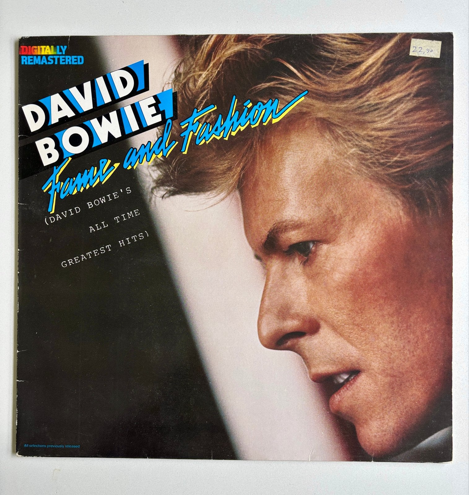 David Bowie - Fame and Fashion (All Time Greatest Hits) LP, Gebruikt, 1980 - 1989, Ophalen of Verzenden, Complilatie