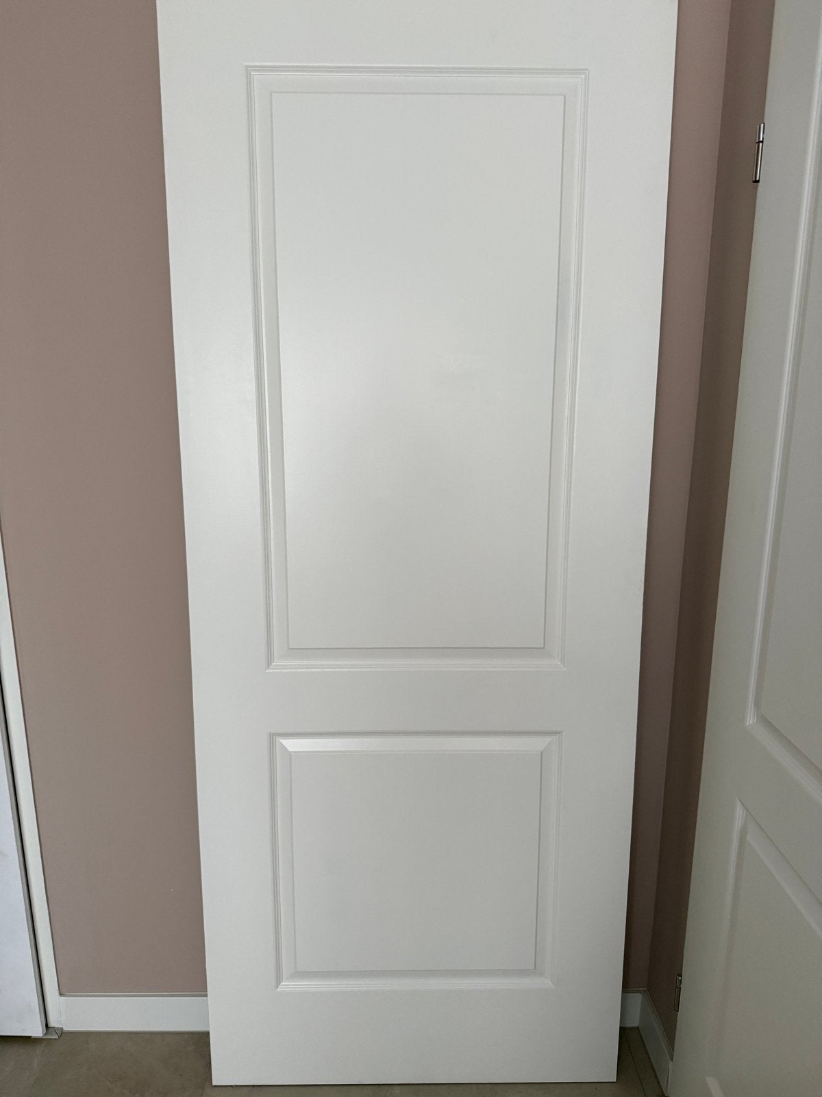 Witte binnendeur Bord opdek rechts 83 x 201.5 cm, Ophalen, 80 tot 100 cm, Binnendeur, Nieuw