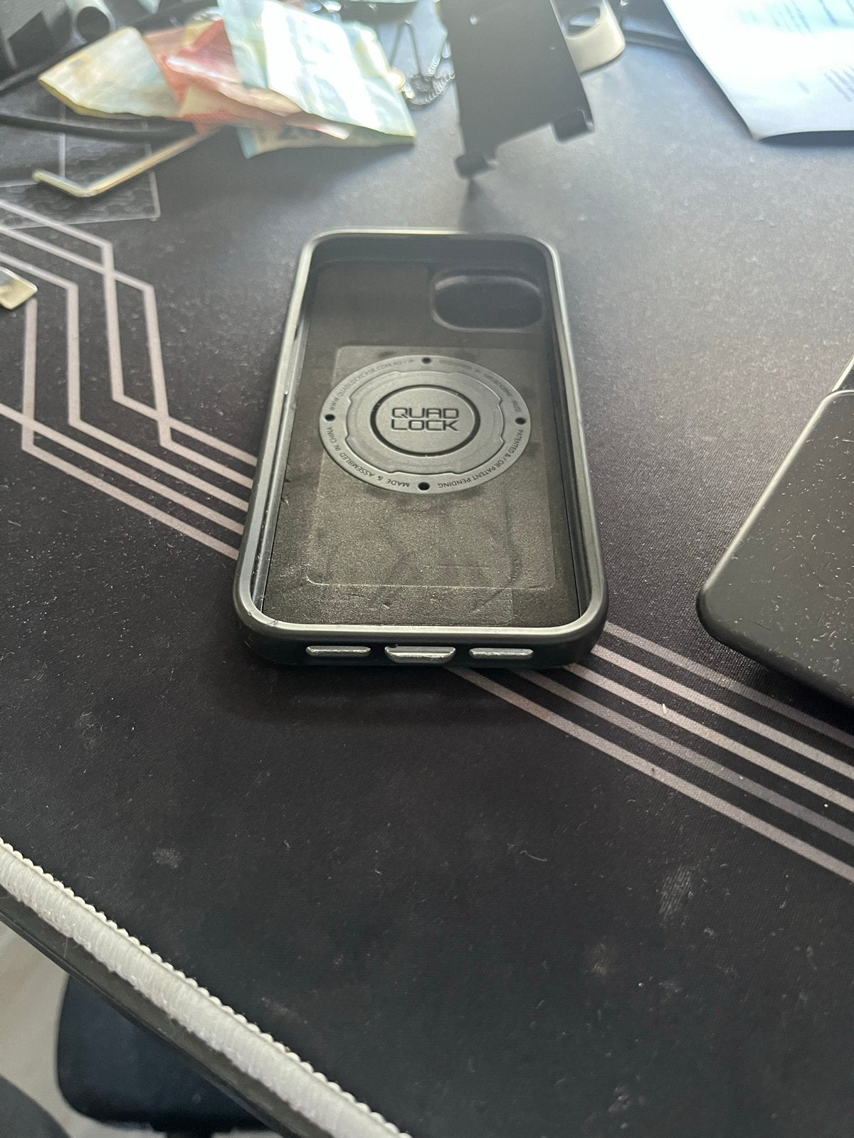 Quad Lock Hoesje voor iPhone 13 - Zwart, Kunststof, IPhone 13 Pro, Quad Lock, Hoesje of Tasje