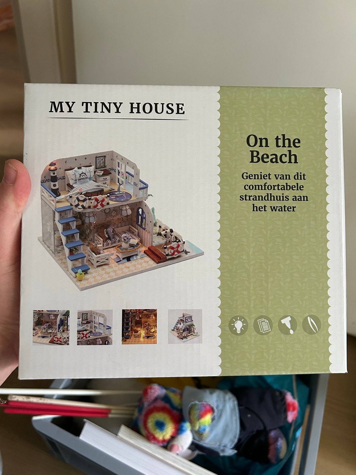 My Tiny House - On the Beach - Miniatuur Strandhuis, Hobby en Vrije tijd, Modelbouw | Figuren en Diorama's, Ophalen, Nieuw, Groter dan 1:35