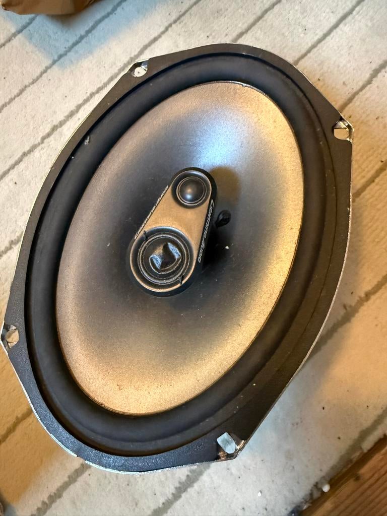 Lightning Audio Strike S4.69.3 Ovale Autospeaker, Auto diversen, Autospeakers, Ophalen, Gebruikt