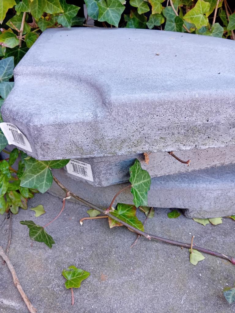 Parasolvoet van steen, Ophalen, Gebruikt, Minder dan 1 meter, Parasolvoet