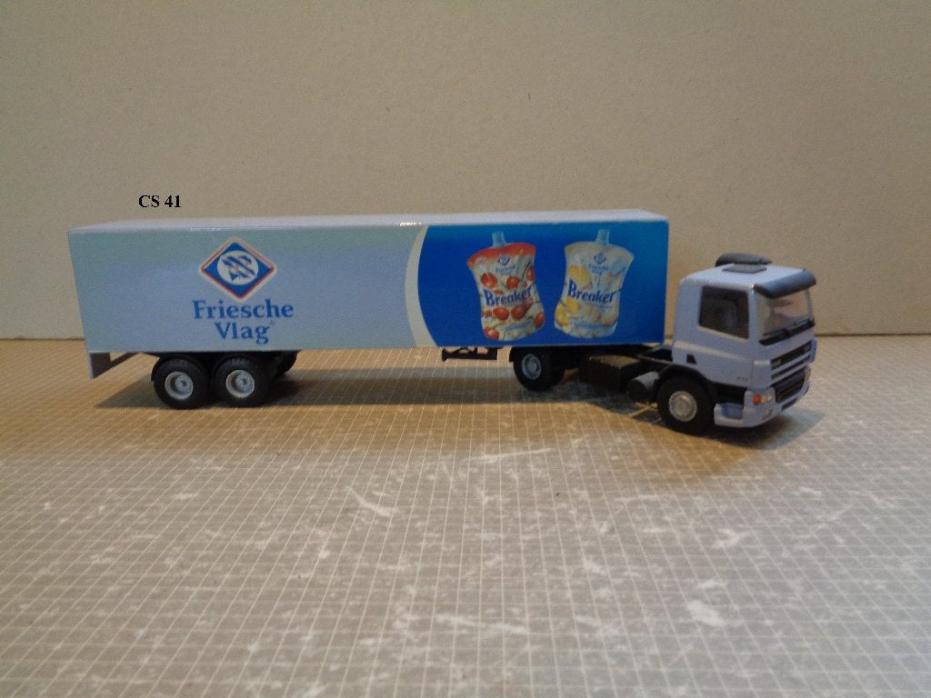 lion daf cf friesche vlag, Ophalen of Verzenden, Zo goed als nieuw, Bus of Vrachtwagen, Lion Toys