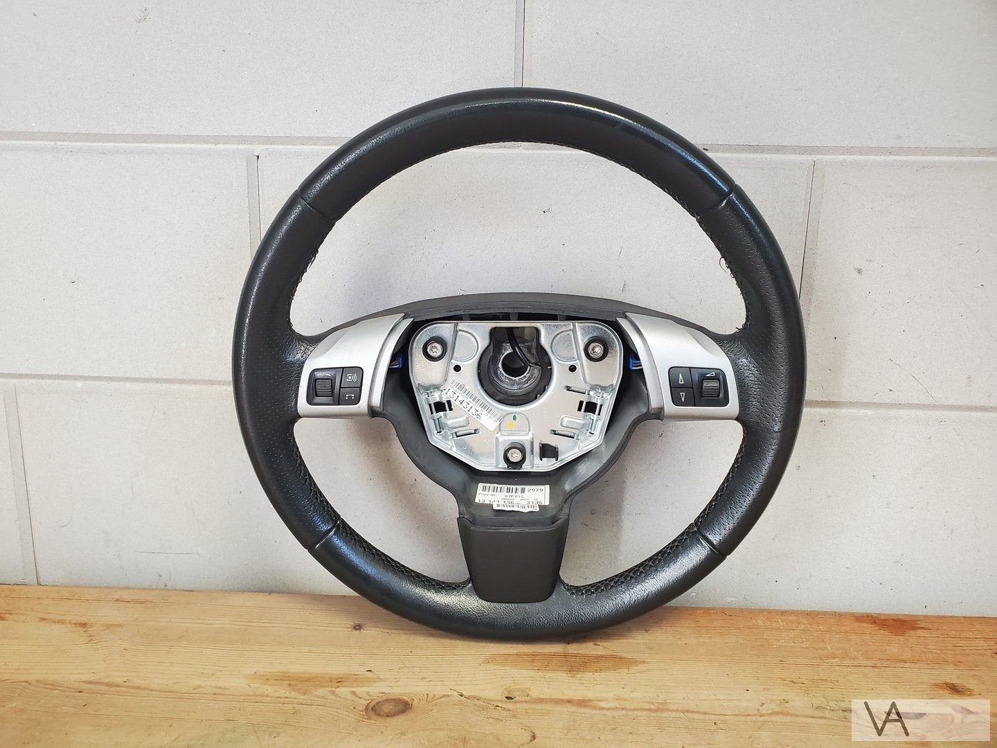 Opel Vectra C 2004 - 2009 stuur 3 spaak geperforeerd leer, Gebruikt, -, -, Opel
