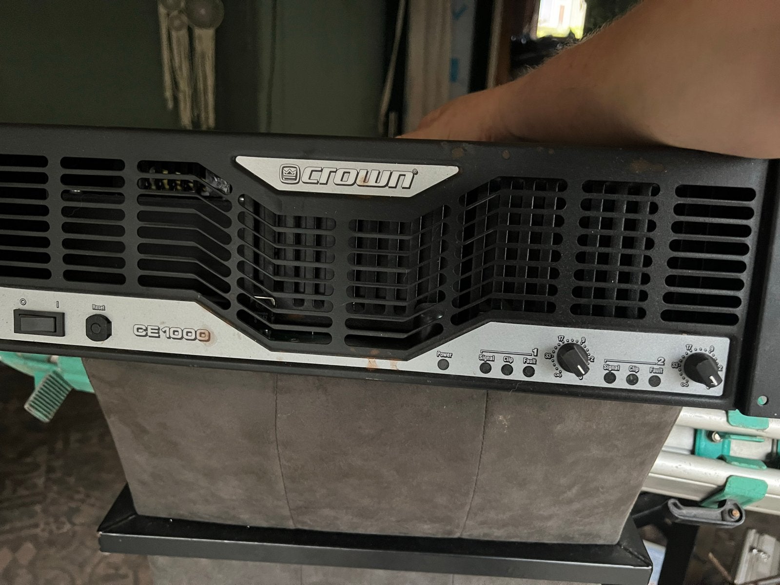 Crown CE1000A Eindversterker, Ophalen, Gebruikt, 100 watt of meer