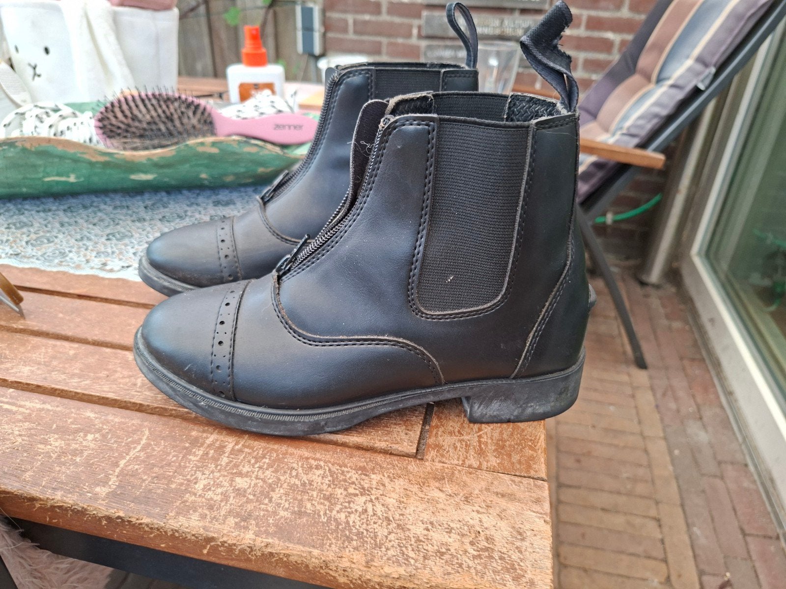 Jodphurs 2x gedragen, Dieren en Toebehoren, Paardrijkleding, Ophalen of Verzenden, Zo goed als nieuw, Dressuur, Schoeisel