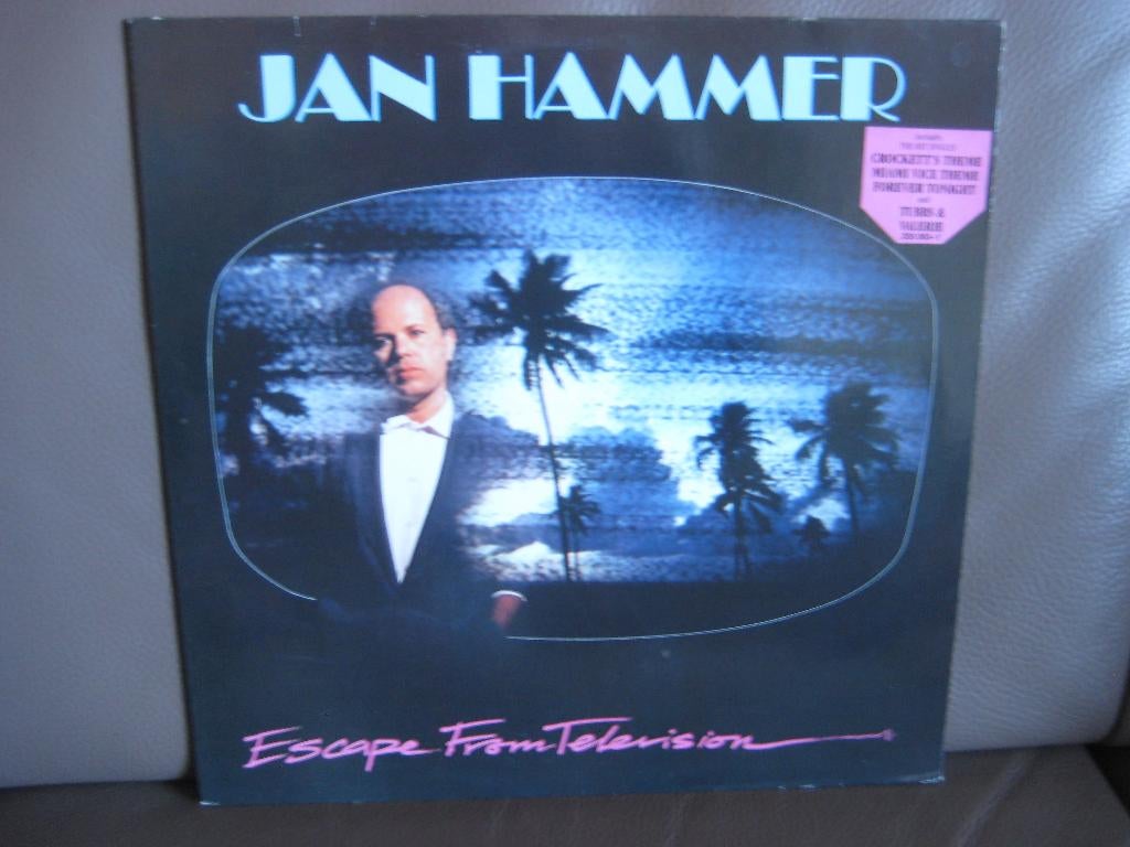 Jan Hammer – Escape From Television, Cd's en Dvd's, Ophalen of Verzenden, Zo goed als nieuw, 12 inch