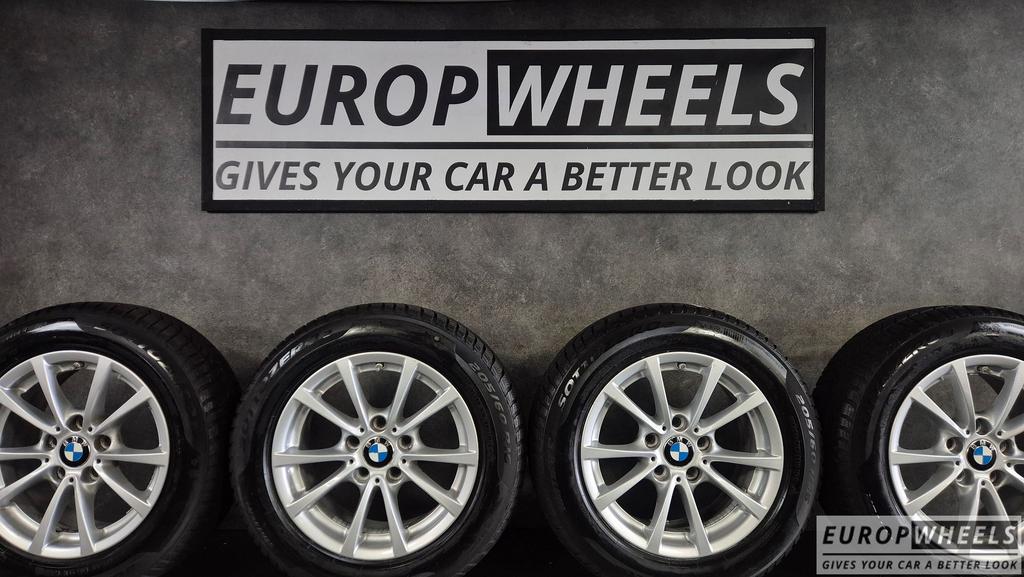 16 inch BMW 3 Serie F30 F31 F32 4 Style 391 winterbanden, Auto-onderdelen, Banden en Velgen, Gebruikt, -, Banden en Velgen, -