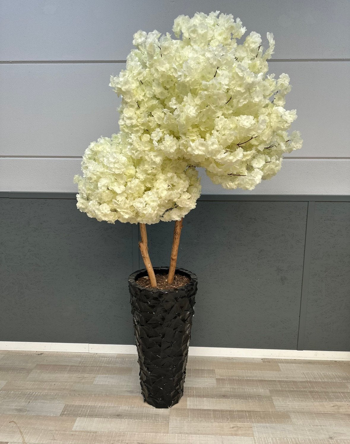 Witte Bloesemboom XXL 200cm – Luxe Kunstboom Decoratie, Ophalen of Verzenden