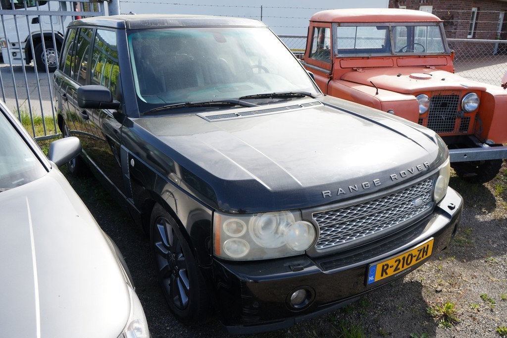 Land Rover Range Rover 4.2 V8 Supercharged 6950 ex btw, Auto's, Land Rover, Gebruikt, 8 cilinders, Traction-control, Zwart
