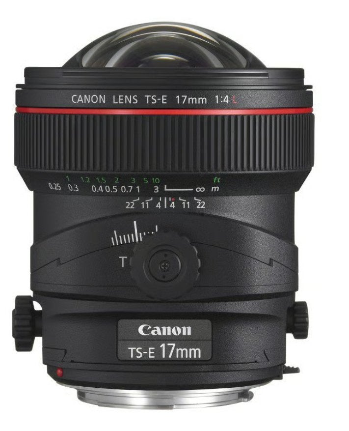 Canon TS-E 17mm f/4 OL Objectief, Ophalen, Canon, Groothoeklens, Zo goed als nieuw