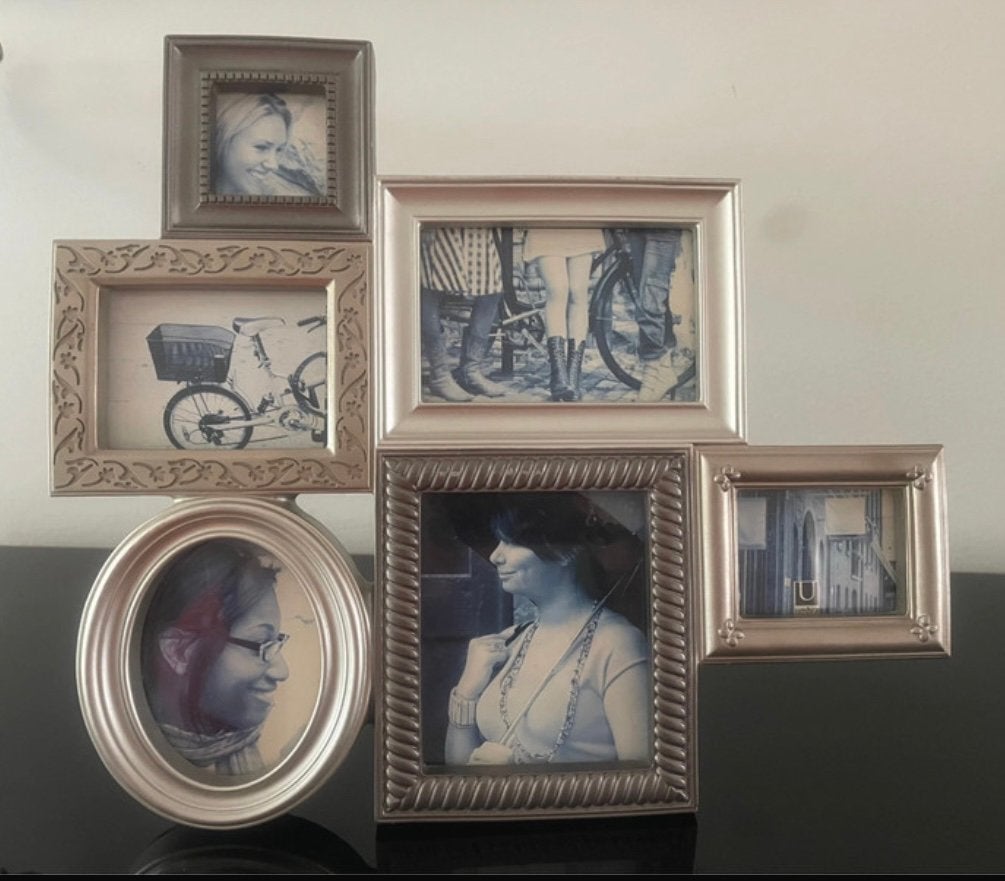 Fotolijst voor meerdere foto's 25x28 cm- Diverse maten, Overige materialen, Minder dan 50 cm, Gebruikt, 50 tot 75 cm
