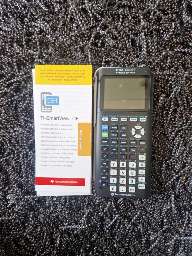 Texas Instruments TI-84 Plus grafische rekenmachine, Ophalen, Grafische rekenmachine, Zo goed als nieuw