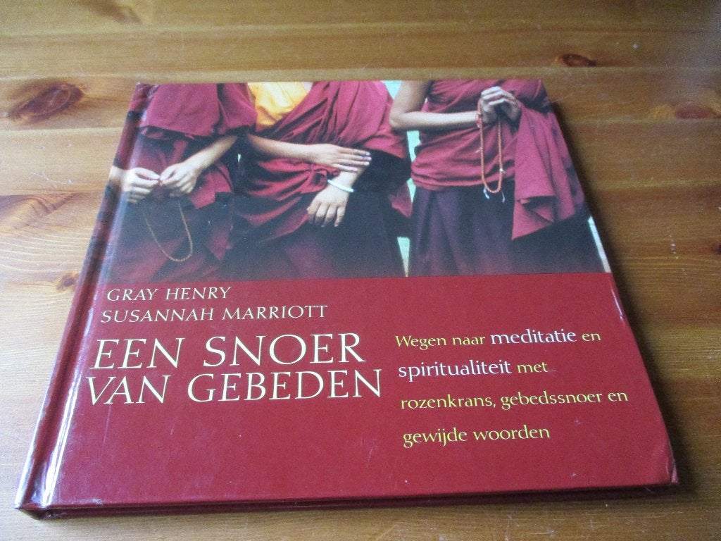 Een Snoer van Gebeden Wegen naar meditatie en spiritualiteit, Gelezen, Hindoeïsme, Ophalen of Verzenden, Gray Henry, Susannah Marriott