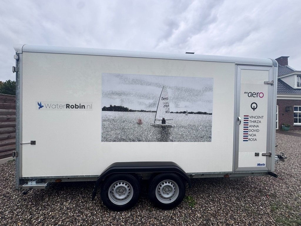 Henra gesloten aanhanger 2700 kg 2021 RS Aero ILCA Optimist, Ophalen, Gebruikt