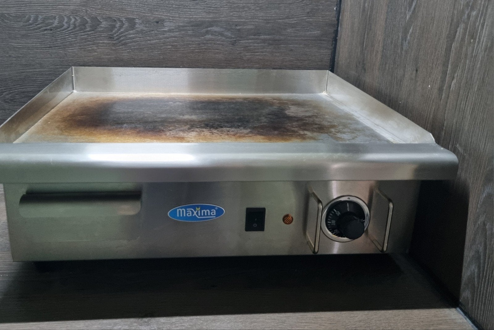 Maxima Bakplaat / Grill - RVS - Gebruikt, Ophalen