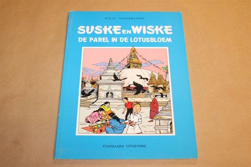 Suske en Wiske - De parel in de lotusbloem - Blauwe uitgave, Boeken, Eén stripboek, Ophalen of Verzenden, Zo goed als nieuw