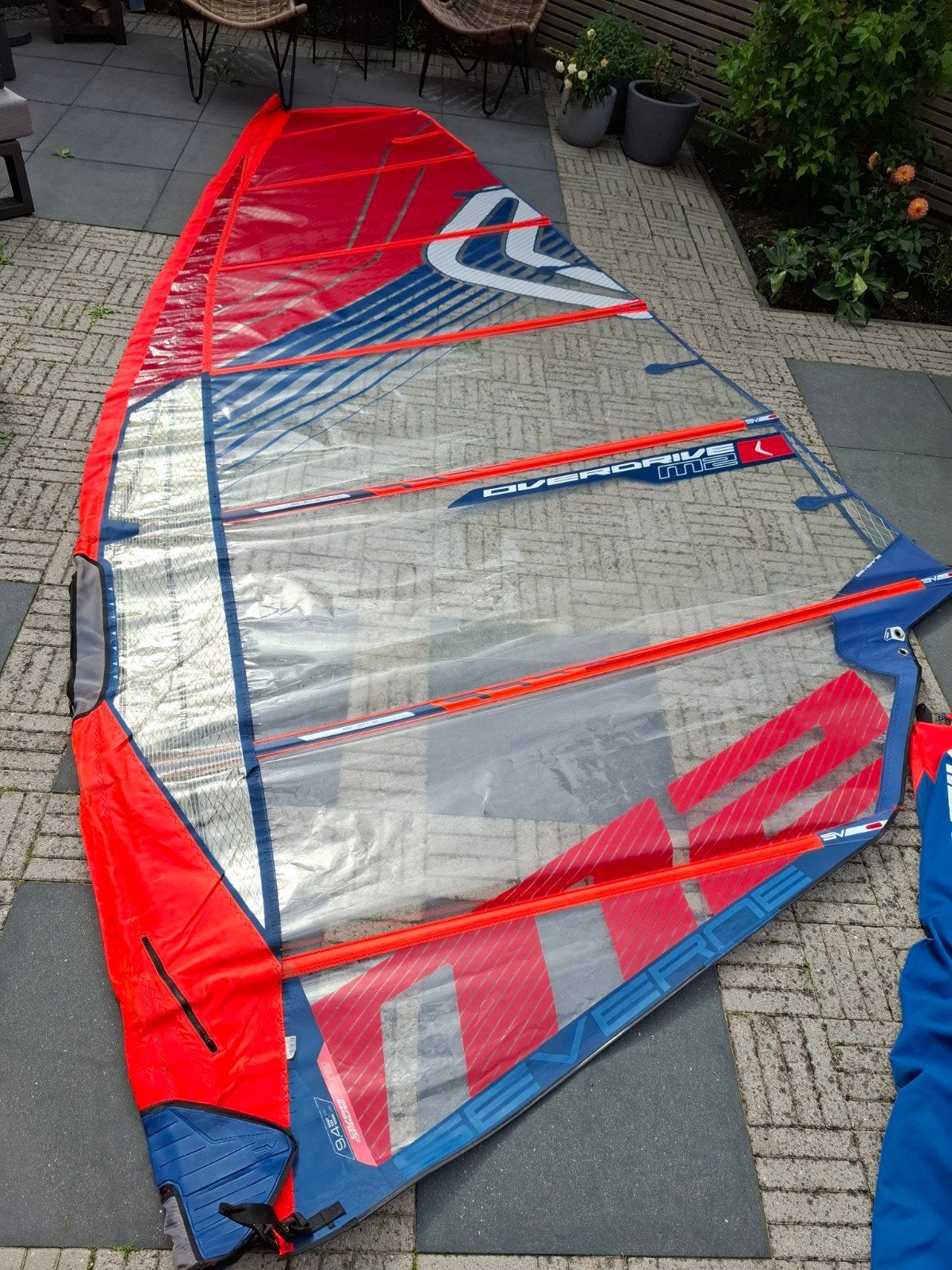Severne Overdrive M2 9.4m2, heel netjes, Ophalen, Severne, Zeil, 8 m² of meer