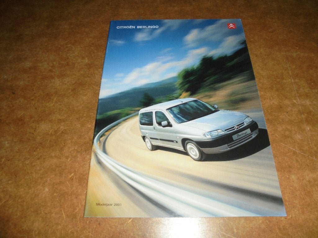 brochure Citroen Berlingo Multispace  2001, Ophalen of Verzenden, Nieuw, Citroën