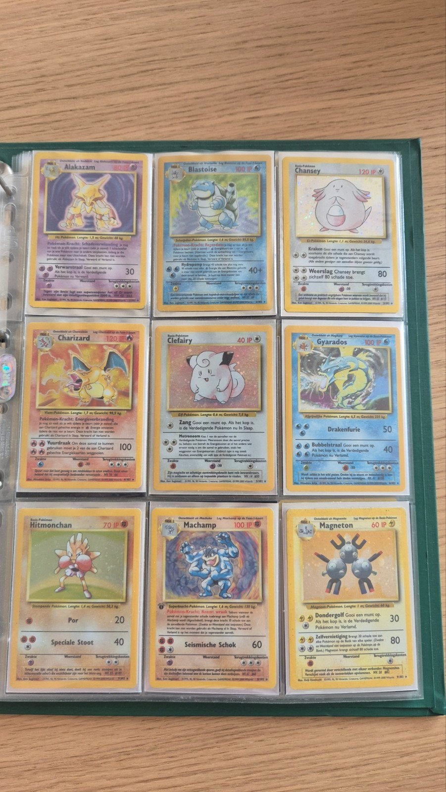 Complete Pokémon base set Nederlands 102/102, Ophalen