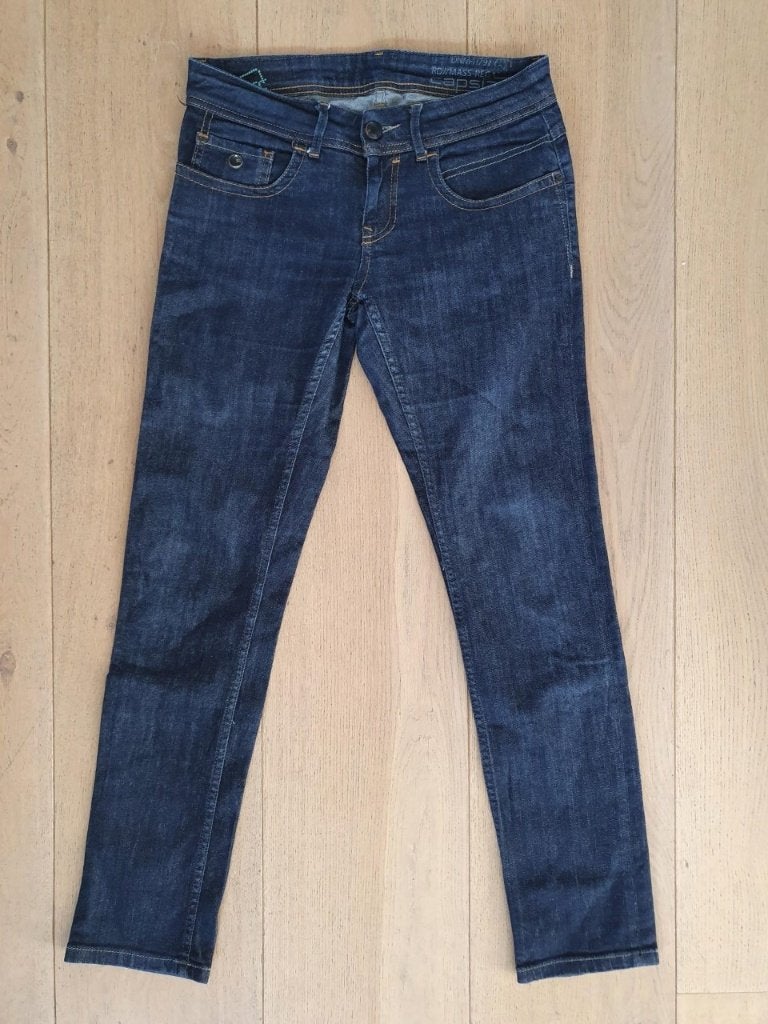 Donkere skinny van Capsize maat 28, Blauw, Capsize, Ophalen of Verzenden, Zo goed als nieuw
