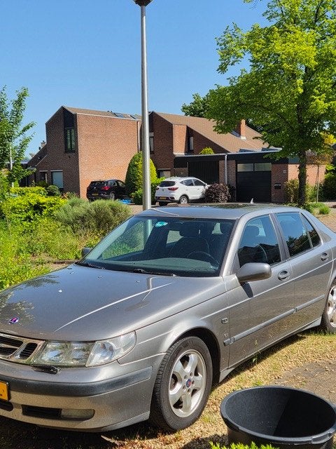 Saab 9-5 2.0 T AUT 2001 Grijs, 1800 kg, Automatische klimaatregeling, Grijs, Particulier