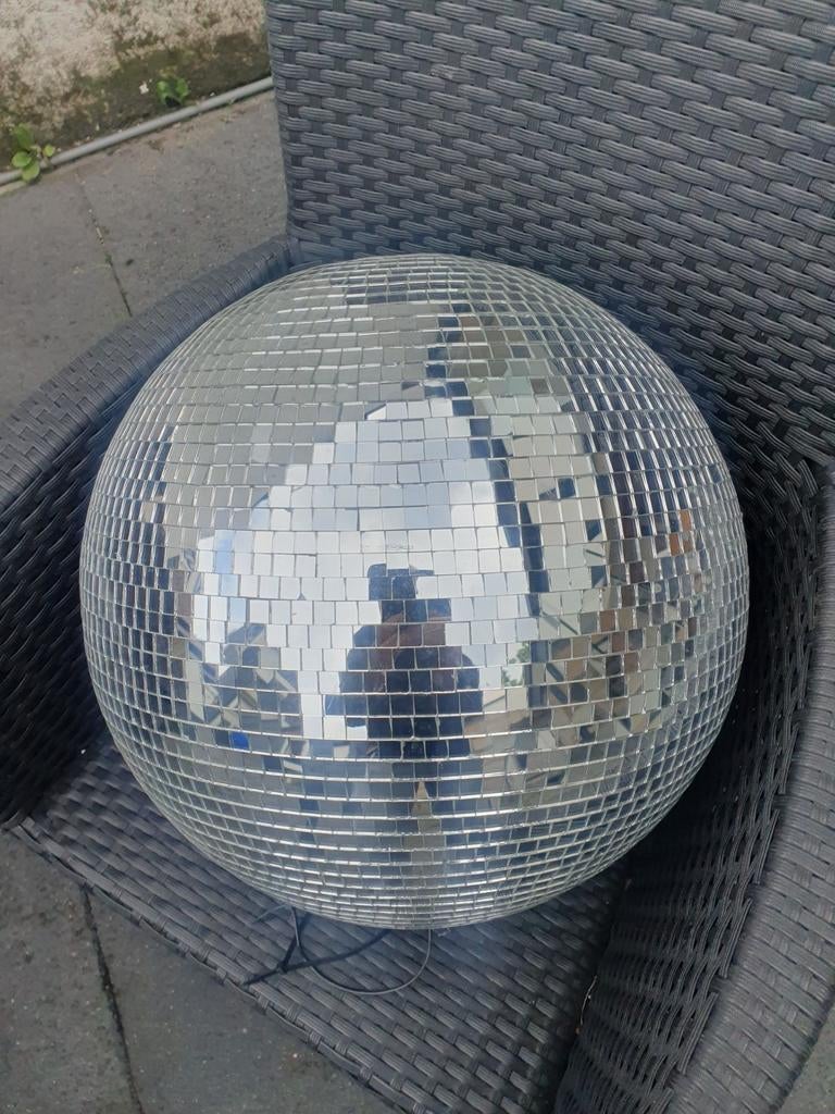 Spiegelbol 50 cm, Muziek en Instrumenten, Licht en Laser, Ophalen, Gebruikt, Discobol