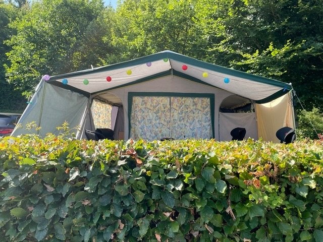 Conway vouwwagen, Caravans en Kamperen, Vouwwagens, Overige merken, tot en met 4, Groen, Ophalen