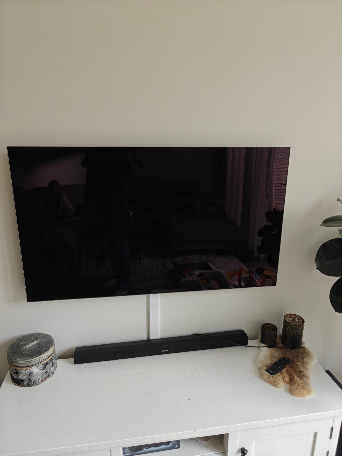 55 inch Philips OLED beeldscherm, Ophalen, Philips, Zo goed als nieuw, 100 cm of meer