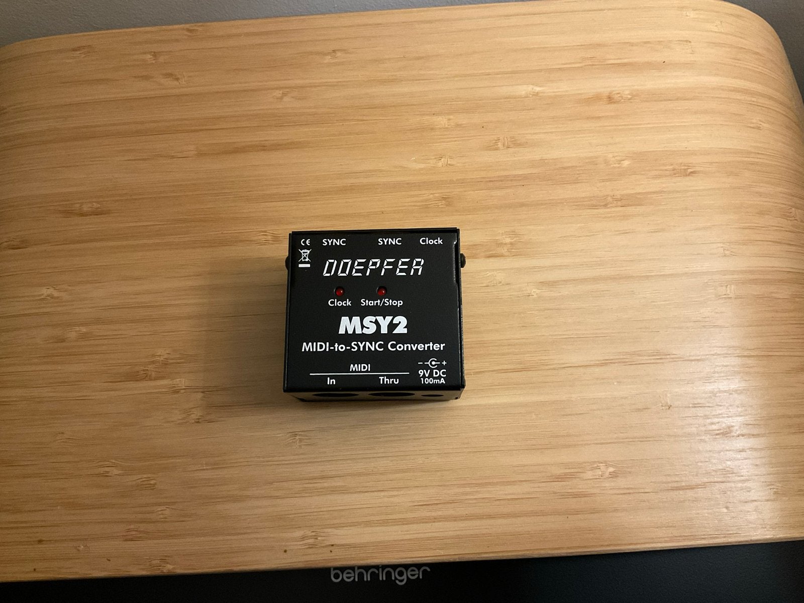 Doepfer MSY2 MIDI-naar-SYNC-converter, Ophalen of Verzenden, Zo goed als nieuw