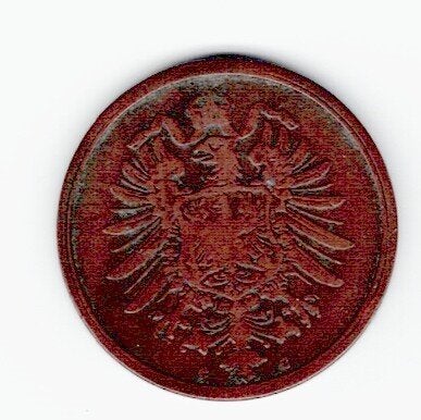 23-1645 Duitsland 2 pfennig 1875C, Verzenden, Duitsland, Losse munt