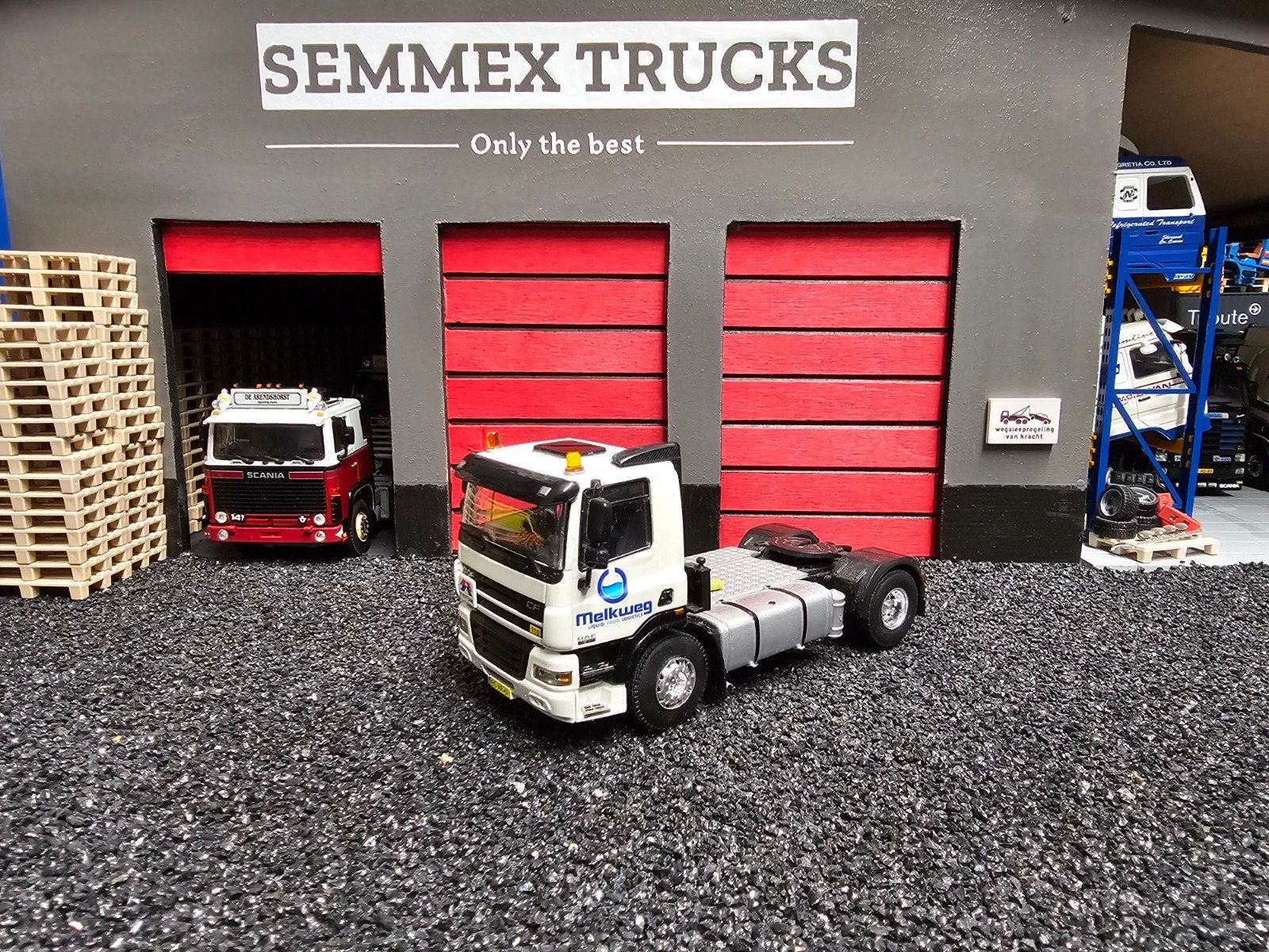 wsi daf cf losse truck., Hobby en Vrije tijd, Modelauto's | 1:50, Ophalen, Zo goed als nieuw, Bus of Vrachtwagen, Wsi